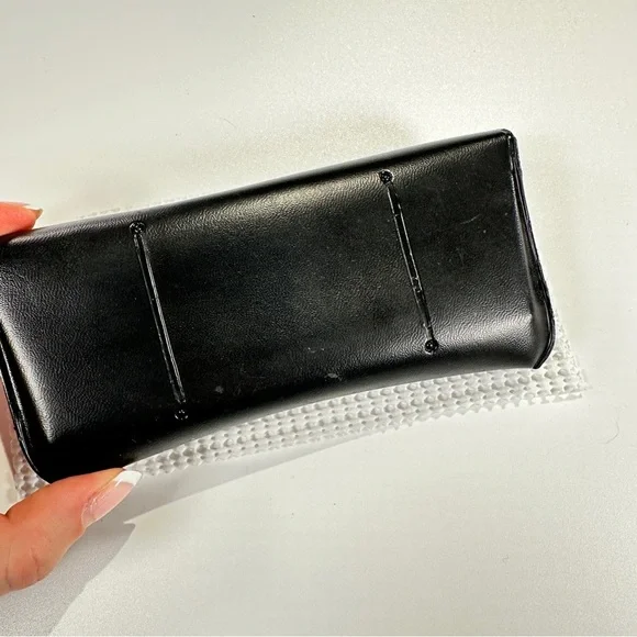 Shuron Vintage Browline Eyeglasses Black Metal Frame - Picture 11 of 12